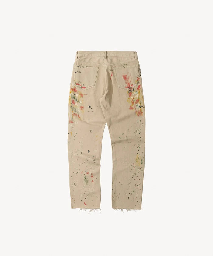 THE STAINED DENIM Pants US26 / FR36 / BEIGE - BRUT Clothing