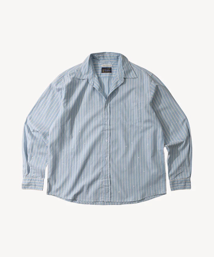 THE STAINED SHIRT Shirts X-SMALL / SKY BLUE - BRUT Clothing