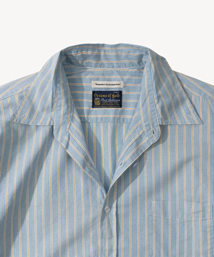 THE STAINED SHIRT Shirts X-SMALL / SKY BLUE - BRUT Clothing