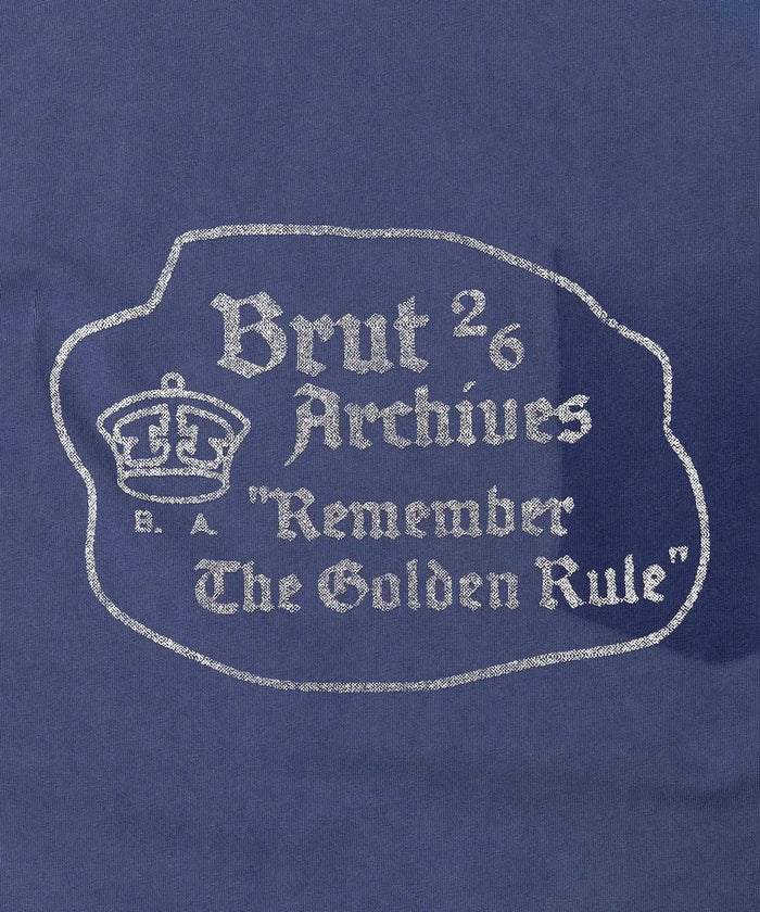 THE STAMP TEE T-Shirts X-SMALL / FADED BLUE - BRUT Clothing