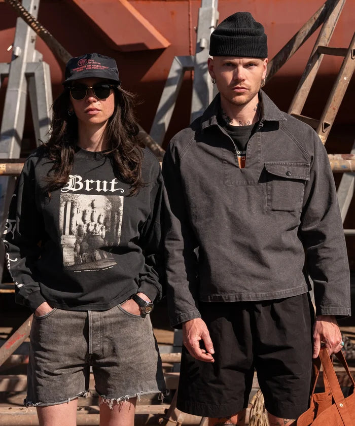 THE THERMAL BEANIE Hats and Caps ONE SIZE / FADED BLACK - BRUT Clothing