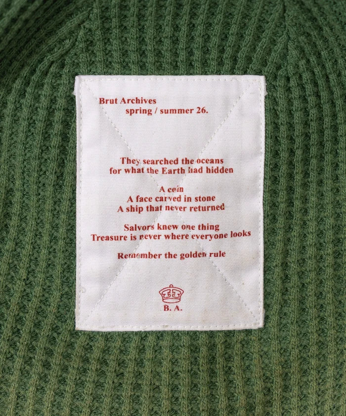 THE THERMAL BEANIE Hats and Caps ONE SIZE / FADED GREEN - BRUT Clothing
