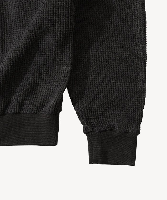 THE THERMAL RUGBY POLO Sweatshirts SMALL / FADED BLACK - BRUT Clothing