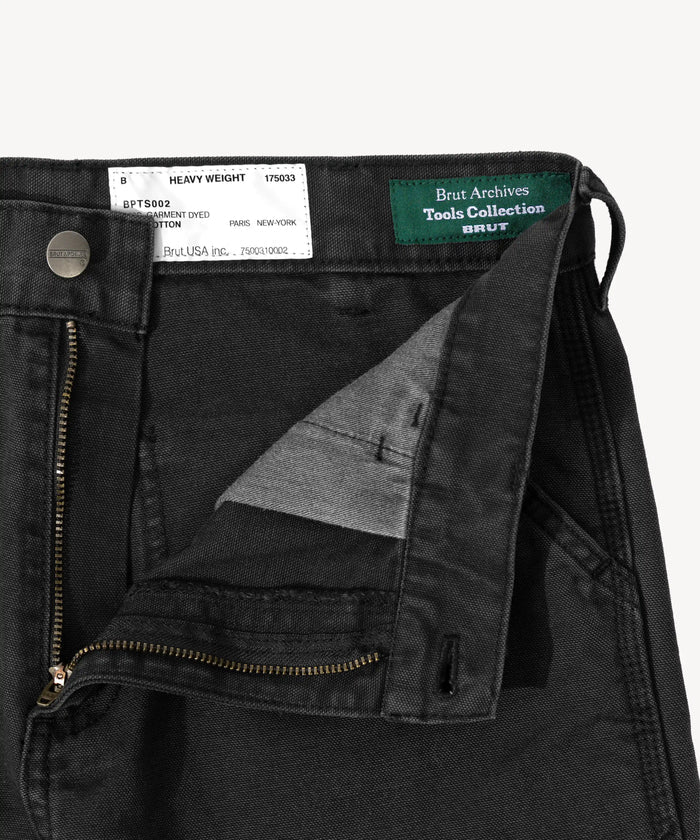 THE TOOLS PANTS Pants US26 / FR36 / BLACK CANVAS - BRUT Clothing