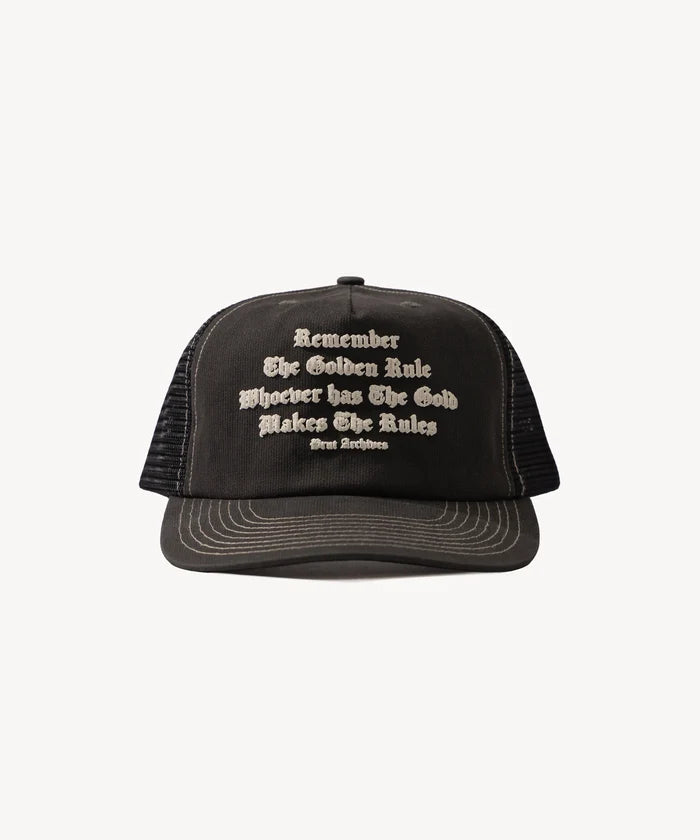 THE TREASURE CAP Hats and Caps ONE SIZE / BLACK - BRUT Clothing