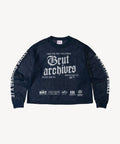 THE TREASURE'S SALVORS TEE T-Shirt X-SMALL / NAVY - BRUT Clothing