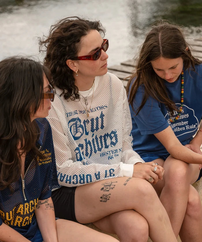 THE TREASURE'S SALVORS TEE T-Shirt X-SMALL / WHITE - BRUT Clothing
