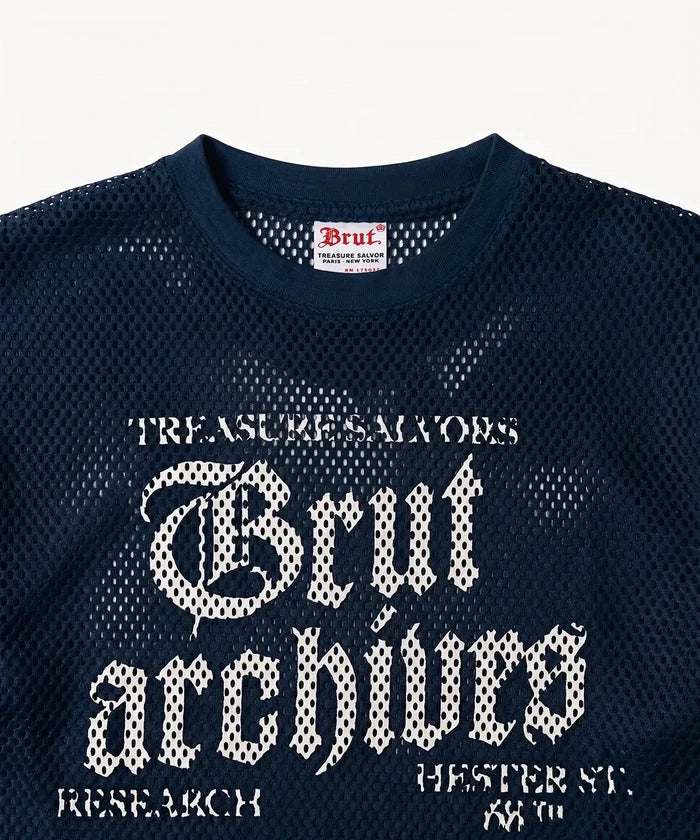 THE TREASURE'S SALVORS TEE T-Shirt X-SMALL / NAVY - BRUT Clothing