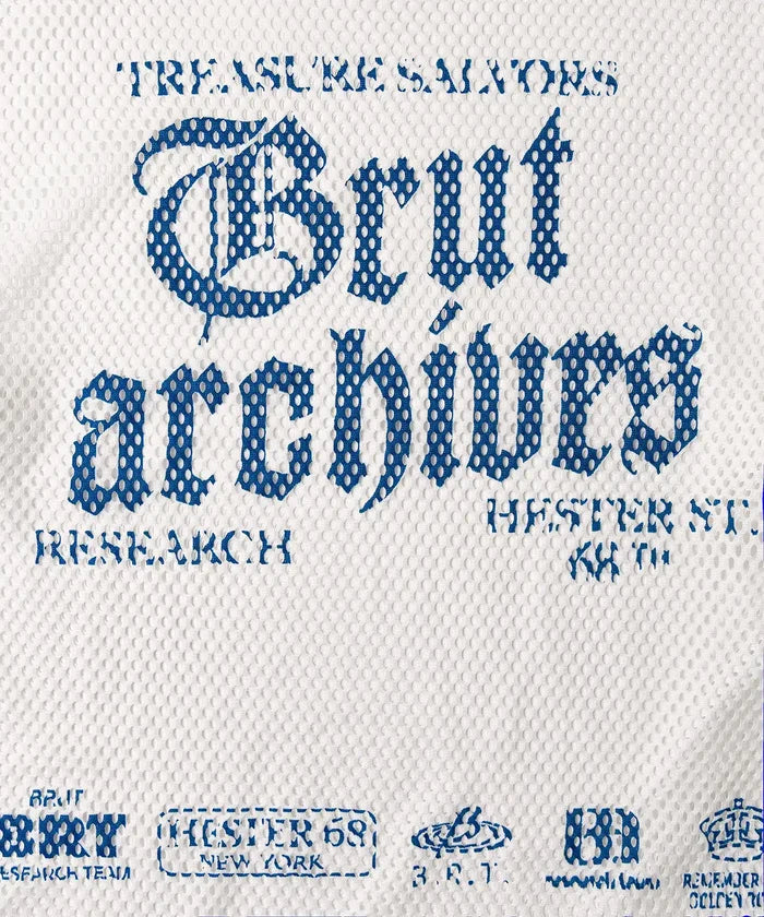 THE TREASURE'S SALVORS TEE T-Shirt X-SMALL / WHITE - BRUT Clothing