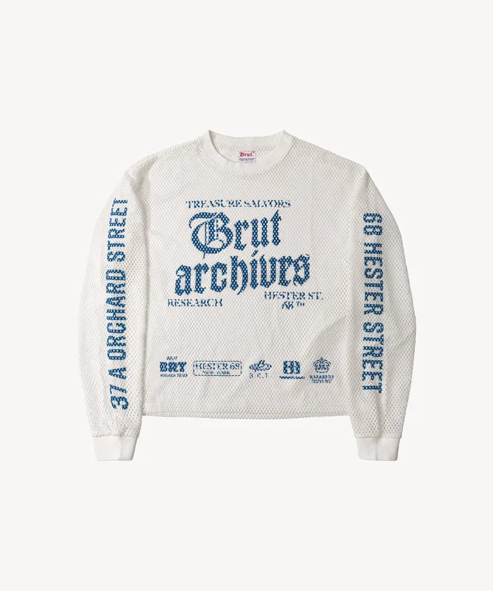 THE TREASURE'S SALVORS TEE T-Shirt X-SMALL / WHITE - BRUT Clothing