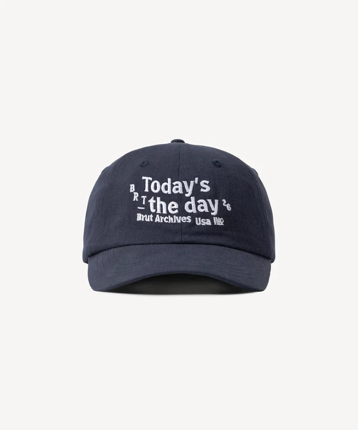 TODAY'S THE DAY CAP Cap ONE SIZE / NAVY - BRUT Clothing