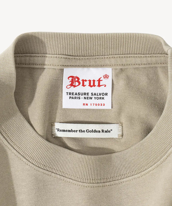 TODAY’S THE DAY TEE T-Shirts X-SMALL / FADED STONE - BRUT Clothing