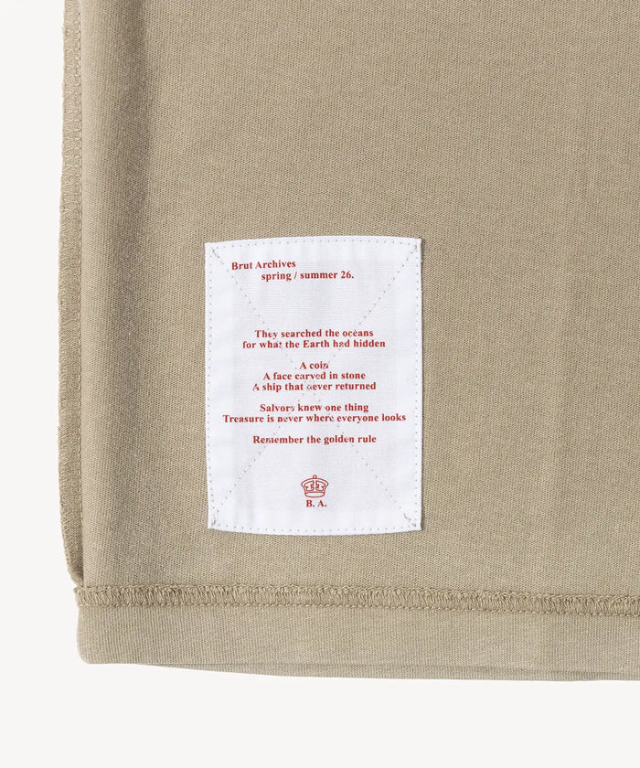 TODAY’S THE DAY TEE T-Shirts X-SMALL / FADED STONE - BRUT Clothing