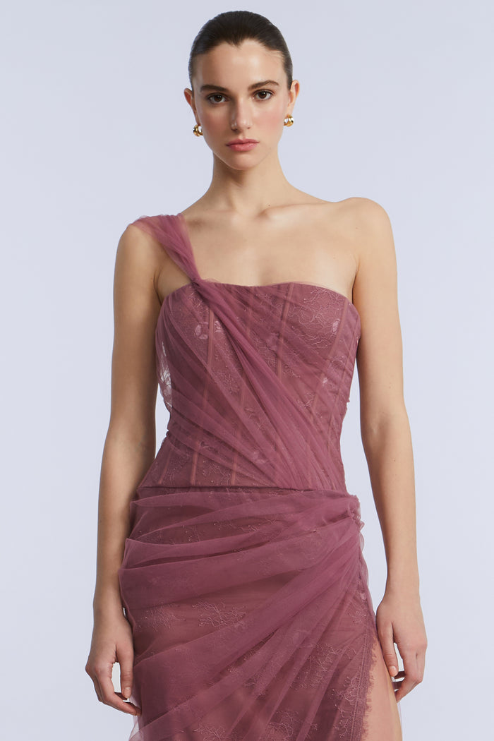Tulle & Lace Gown