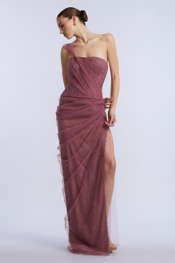 Tulle & Lace Gown