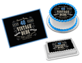 Vintage Dude Edible Image Frosting Sheet #2 (70+ sizes)