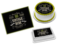 Vintage Dude Edible Image Frosting Sheet #4 (70+ sizes)
