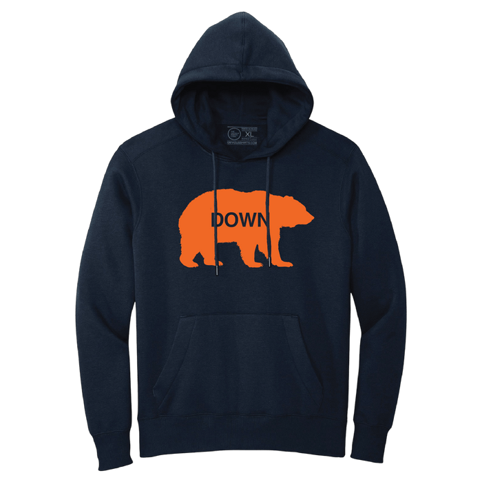 WALKING BEAR DOWN (HOODED SWEATSHIRT) - OBVIOUS SHIRTS