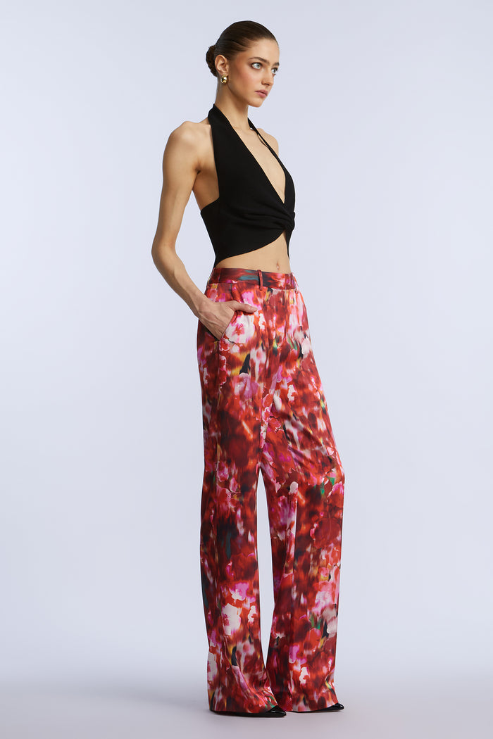 Washed Floral Pant