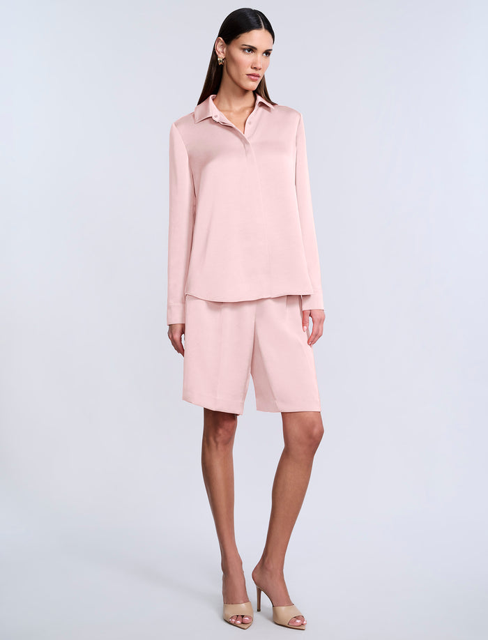 Washed Relaxed Button Down