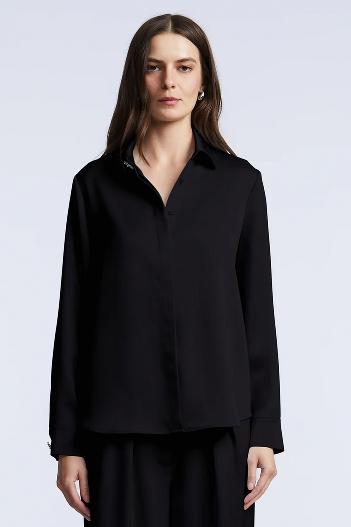 Washed Relaxed Button Down