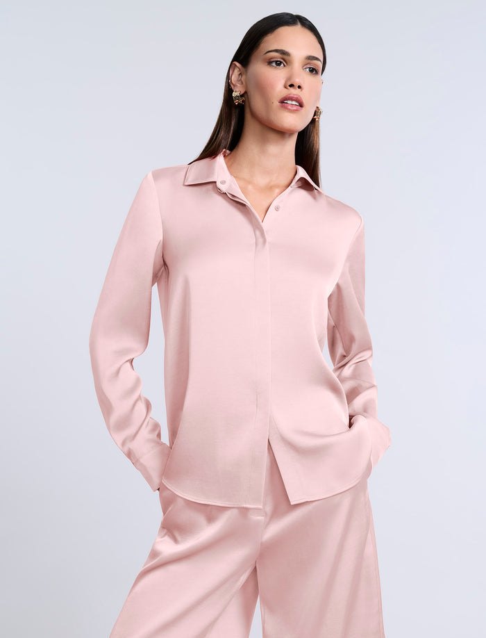 Washed Relaxed Button Down