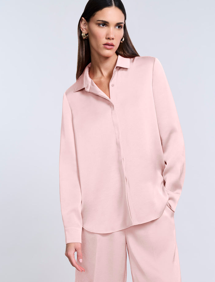 Washed Relaxed Button Down