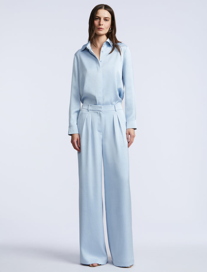 Washed Relaxed Tailored Pant