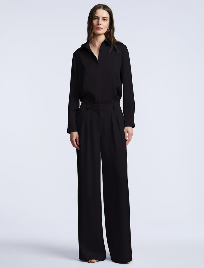 Washed Relaxed Tailored Pant
