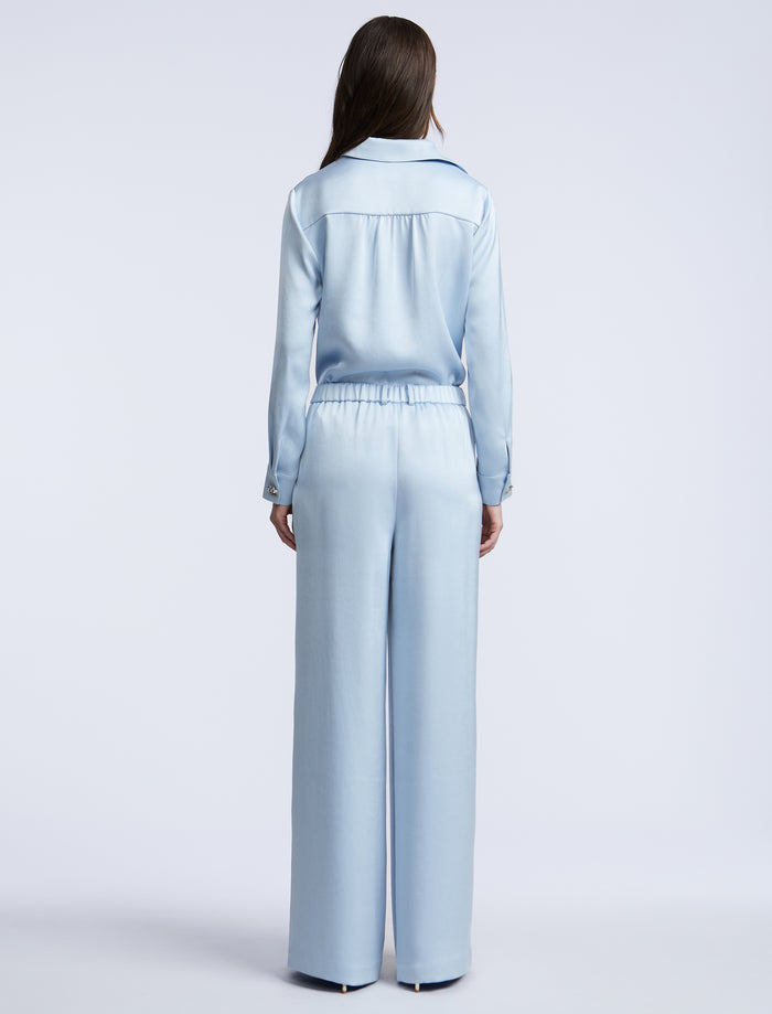 Washed Relaxed Tailored Pant