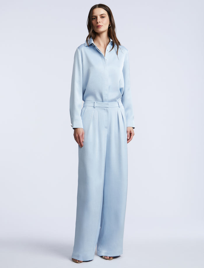 Washed Relaxed Tailored Pant