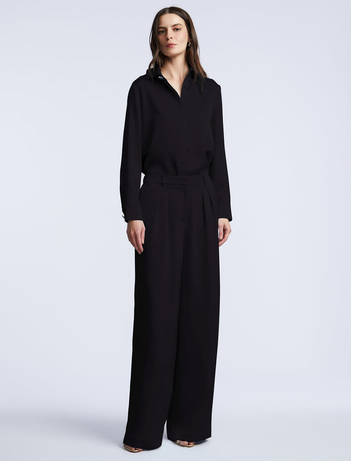 Washed Relaxed Tailored Pant