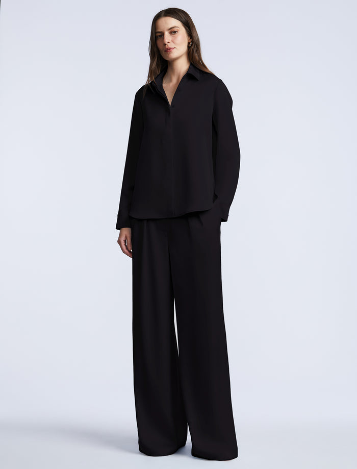 Washed Relaxed Tailored Pant