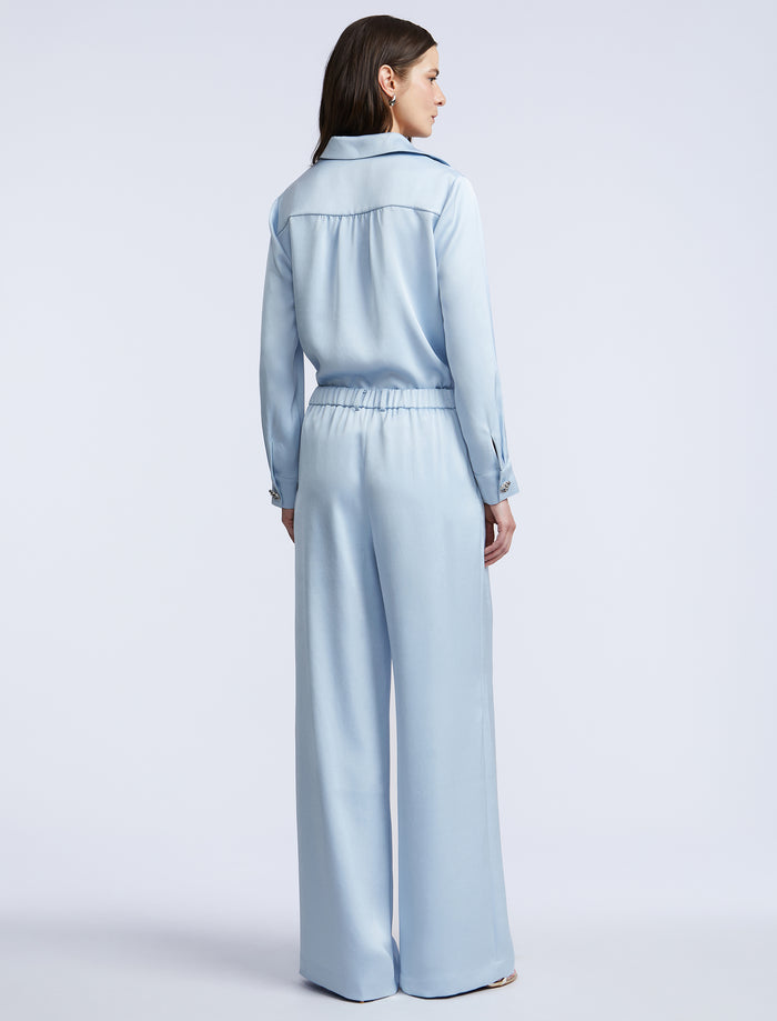 Washed Relaxed Tailored Pant