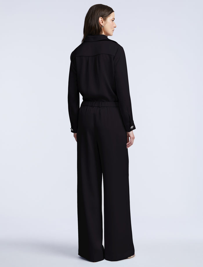 Washed Relaxed Tailored Pant