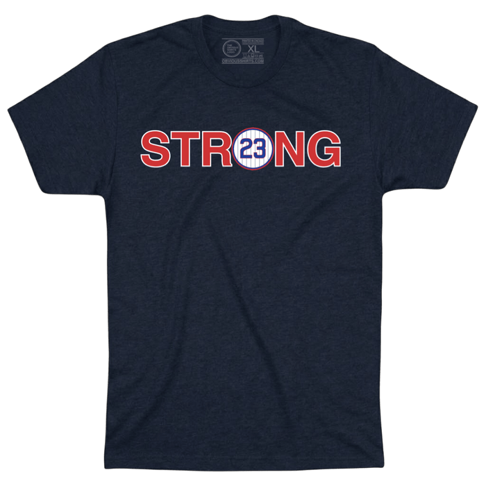WE ARE ALL RYNO STRONG. (NAVY) - OBVIOUS SHIRTS