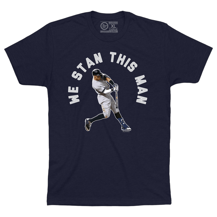 WE STAN THIS MAN (JUDGE) - OBVIOUS SHIRTS