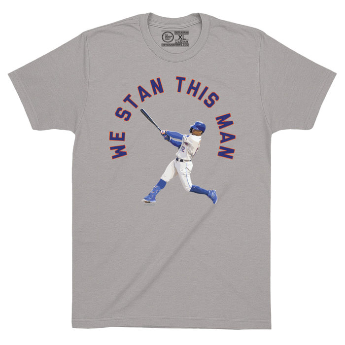 WE STAN THIS MAN (LINDOR) - OBVIOUS SHIRTS