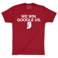 We Win. Google Us shirt by Obvious Shirts