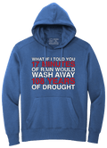 WHAT IF I TOLD YOU...(ROYAL HOODED SWEATSHIRT) - OBVIOUS SHIRTS