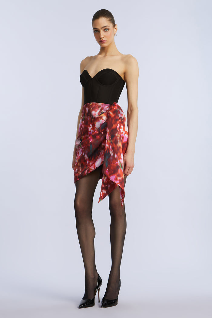 Wrap Mini Dress