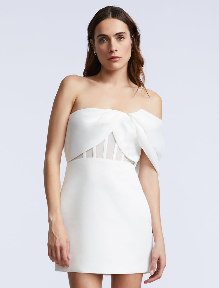 Wrapped Mini Dress