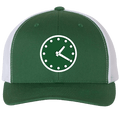 WRIGLEY CLOCK SNAPBACK HAT (GREEN/WHITE) - OBVIOUS SHIRTS