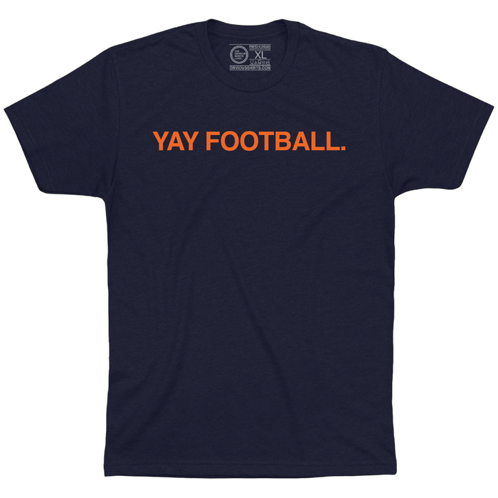 YAY FOOTBALL. - OBVIOUS SHIRTS